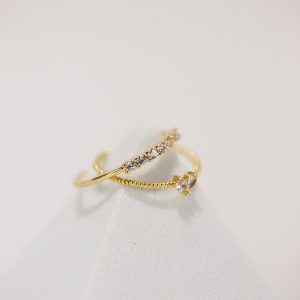 Noir Atelier Gold Cuff Bracelet