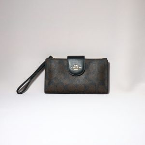 Céleste Grain Leather Long Wallet